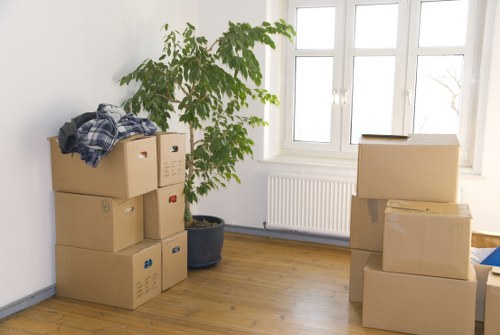 Local removal truck ready for a home or small business relocation